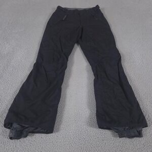 Columbia Pants Womens Small Black Powder Twist Snow Omni-Tech Belted Skiing